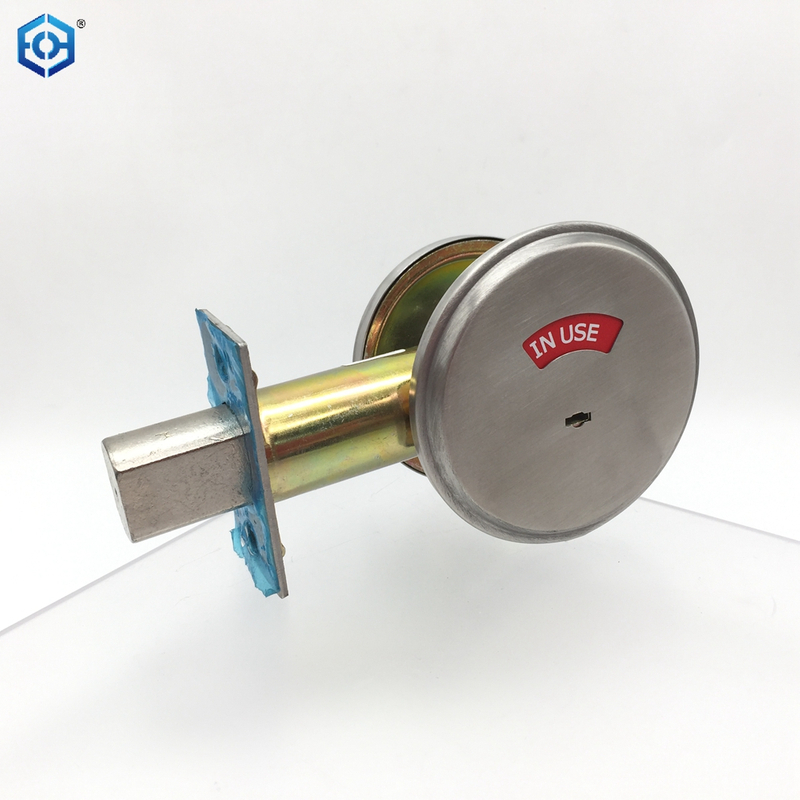  Vacant Occupied Bathroom Lock in Use Deadbolt with Occupancy Indicator