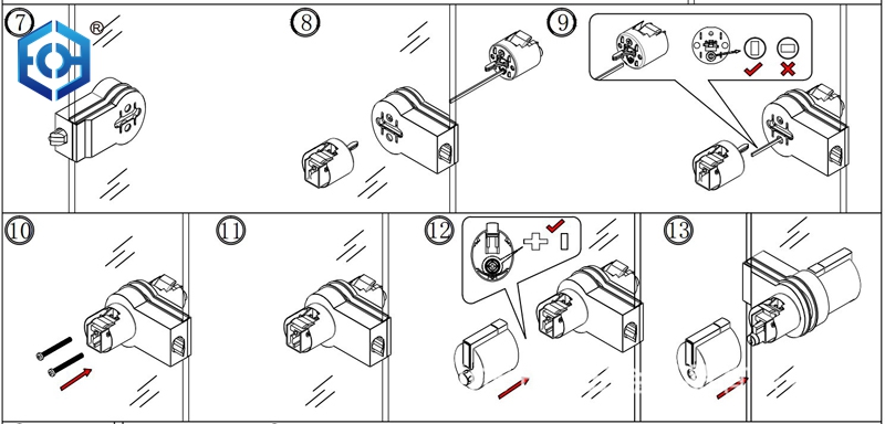 Satin Nickel Zinc Alloy Door Knob with Lock for Frameless Glass Door