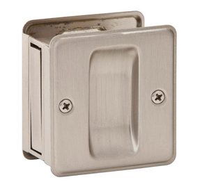 Schlage Lock Dr Lock Satin Nickel Sliding Door Lock pocket door privacy latch