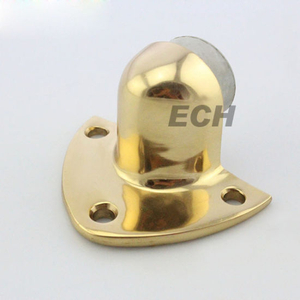 China Supplier Golden Brass Door Mounted Door Stop (DS0054)