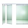 Soundproof Acoustic Folding Movable Partition Fabric Sliding Doors