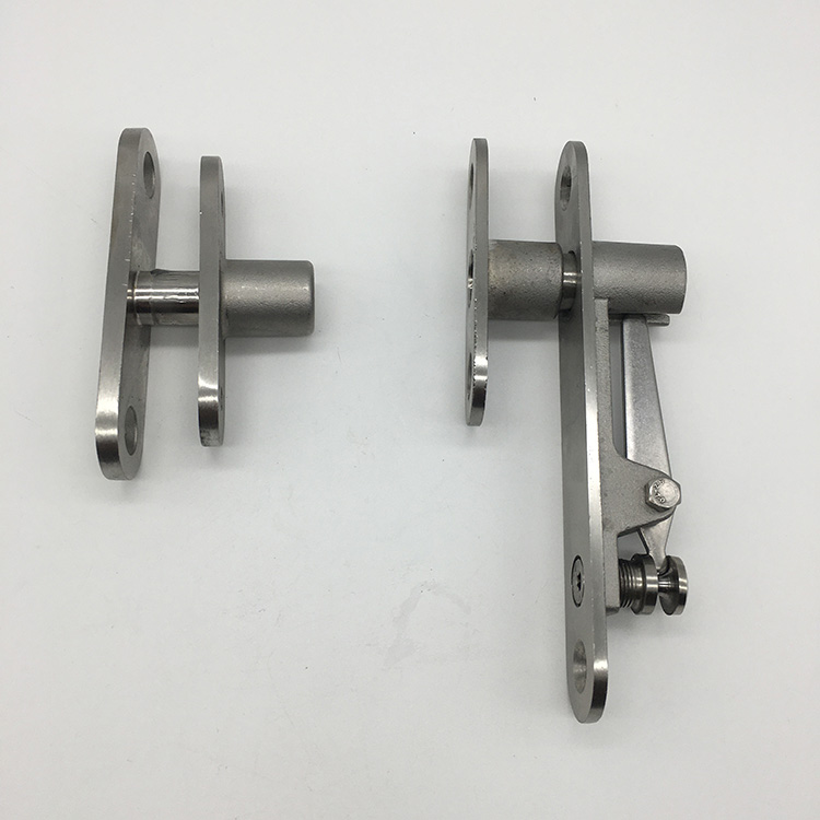 Solid Stainless Steel Invisidoor Hinge Kit Center Pivot Hinge for Heavy