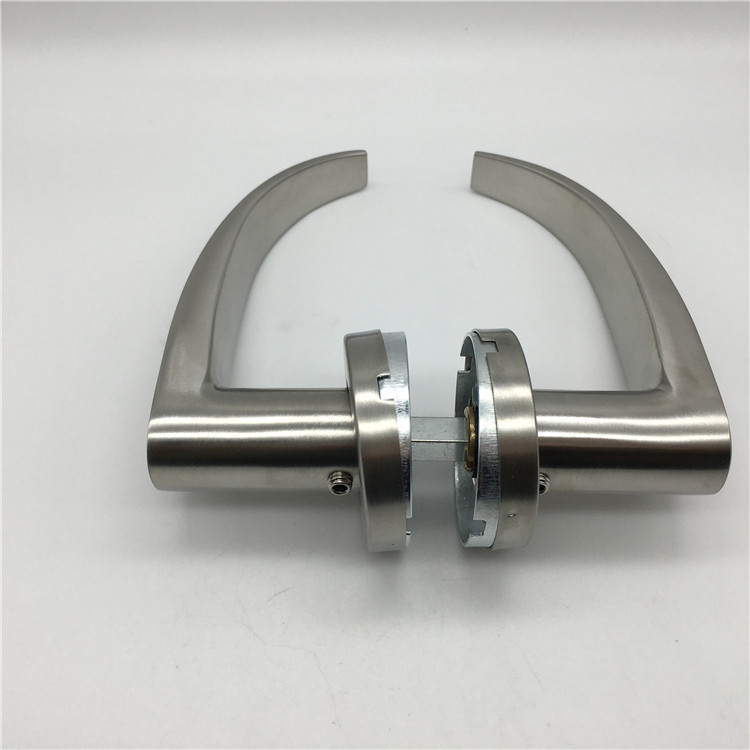 China Supplier Stainless Steel 304 Solid Casting Lever Internal Door Handles