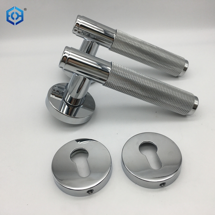 schlage brass door handle