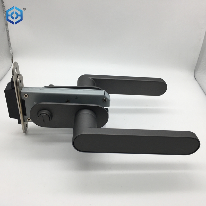 yale push button lever lock