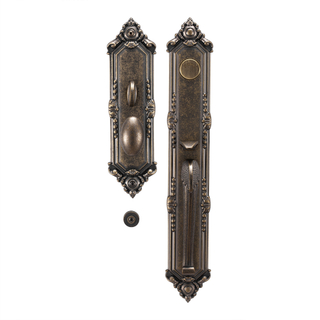 High Security Zinc Alloy Double Door Thumb Lock for Entrance Door