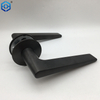  Black Magnetic Silent Room Door Levers Door Handle For Bedroom Or Bathroom 