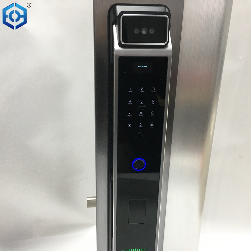 Smart Recognition Electronic Keyless Digital Security Touch Screen Face Smart Door Lock for Home