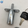 Sliding Door Closet Showcase Furniture Cylinder Head Plunger Lock With Keys Wardrobe Push Lock