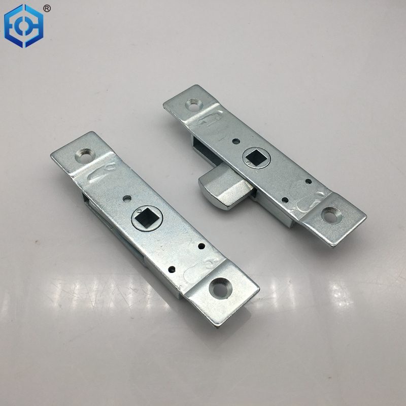 3-Point Dead Bolt Latch Heavy Duty Center Case Latch Lock Square Hole for Handle Insert
