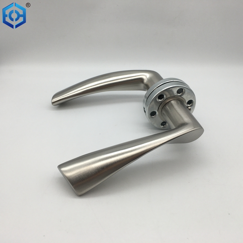 black stainless steel door handles