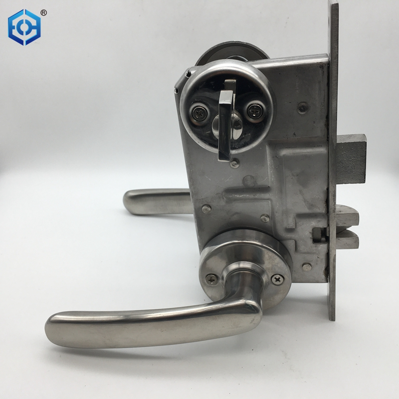 Marine Cylinder Mortise Lock with Lever Handles Lock