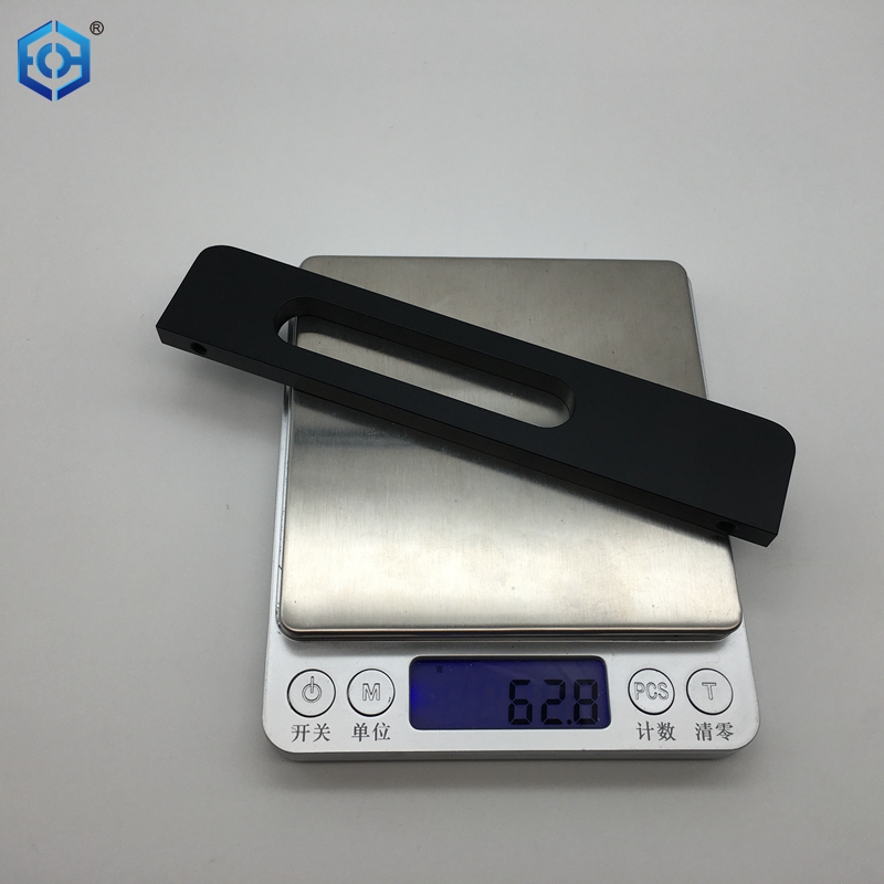 black cabinet handle