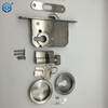Stainless Steel Easy Install Entrance Mortise Sliding Door Lock With Round Concealed Handle