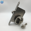 Stainless Steel Easy Install Entrance Mortise Sliding Door Lock With Round Concealed Handle