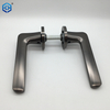 Black Easy To Install Aluminum Door Handles And Locks