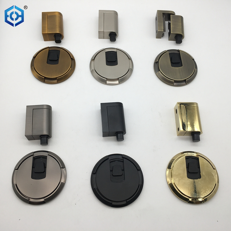 Silent Adjustable Height Door Stopper Strong Suction Corrosion Resistant with Mounting Screws for Bedroom Door 