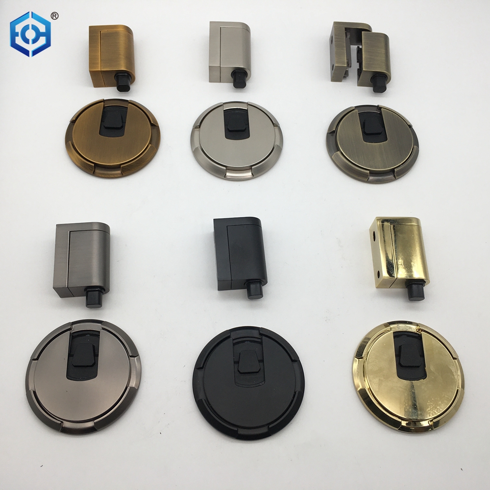 Silent Adjustable Height Door Stopper Strong Suction Corrosion Resistant with Mounting Screws for Bedroom Door 