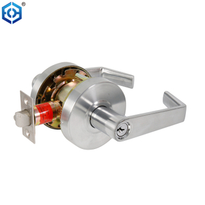 UL 3 Hour Fire Rated Commercial Cylindrical Lever Heavy Duty Non-Handed Grade 2 Door Handle Lock