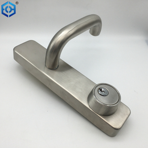  Lever Trim 008S Satin Stainless Steel Escutcheon Entry Lever for Panic
