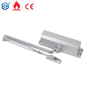 Overhead Door Closer with Scissor Arm for Wooden Doors