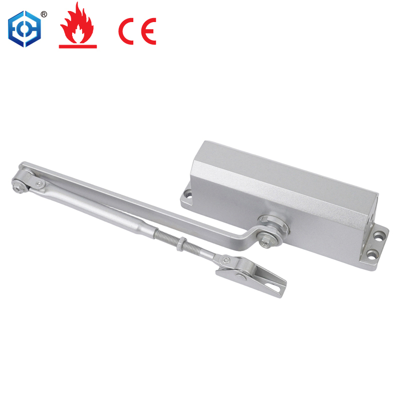 Overhead Door Closer with Scissor Arm for Wooden Doors