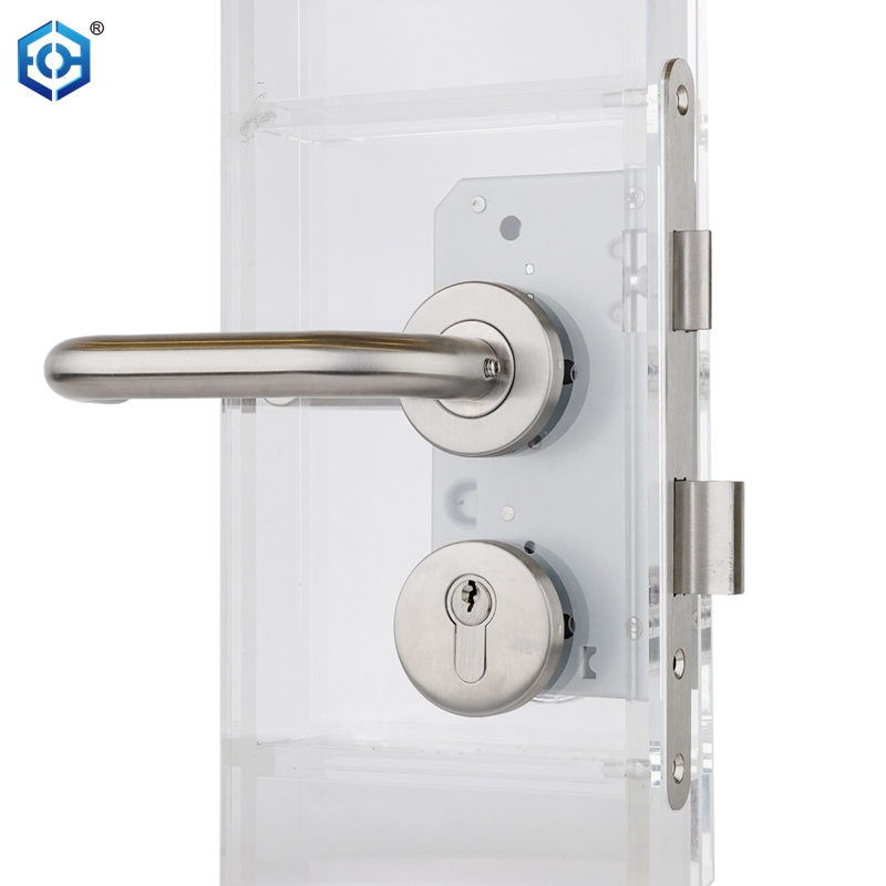 CE Stainless Steel Fireproof Fire Rated Door Lock with 3 Keys 