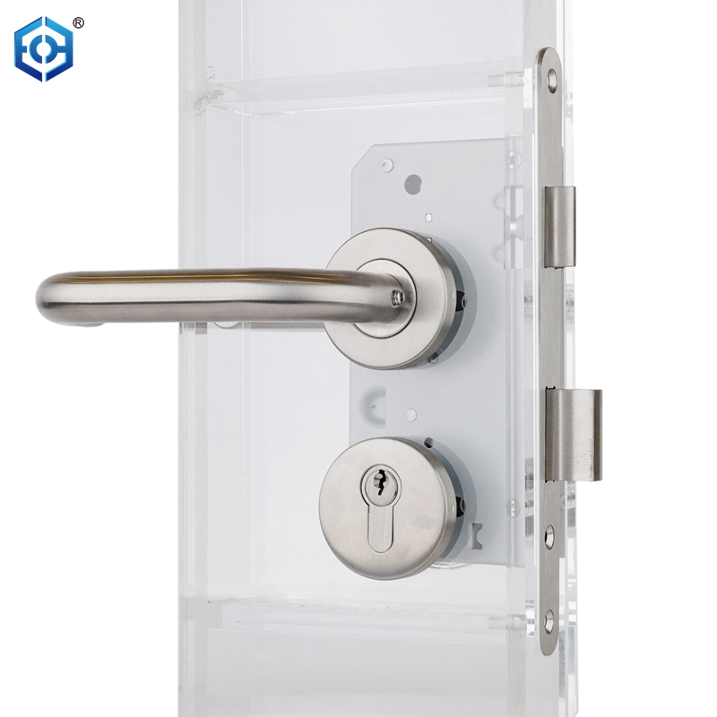 CE Stainless Steel Fireproof Fire Rated Door Lock with 3 Keys 