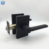 Zinc Alloy Vienna Door Lever Lock with Rectangular Rosette Entry Latch