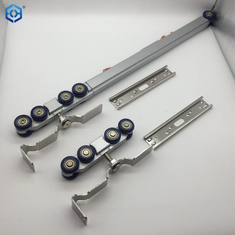 Soft Close Cabinet Hanging Sliding Door Roller with Double Side Soft Close System