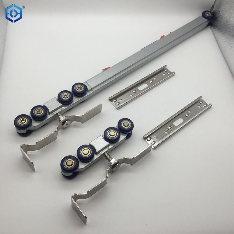 Soft Close Cabinet Hanging Sliding Door Roller with Double Side Soft Close System