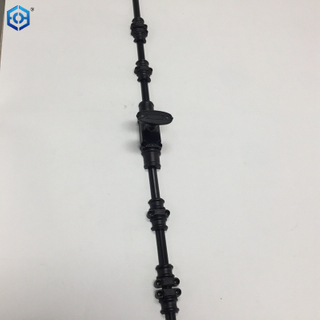 Antique Brass Finish Hardware 2 Feet Beaded Style Brass Cremone Bolt for Cabinets