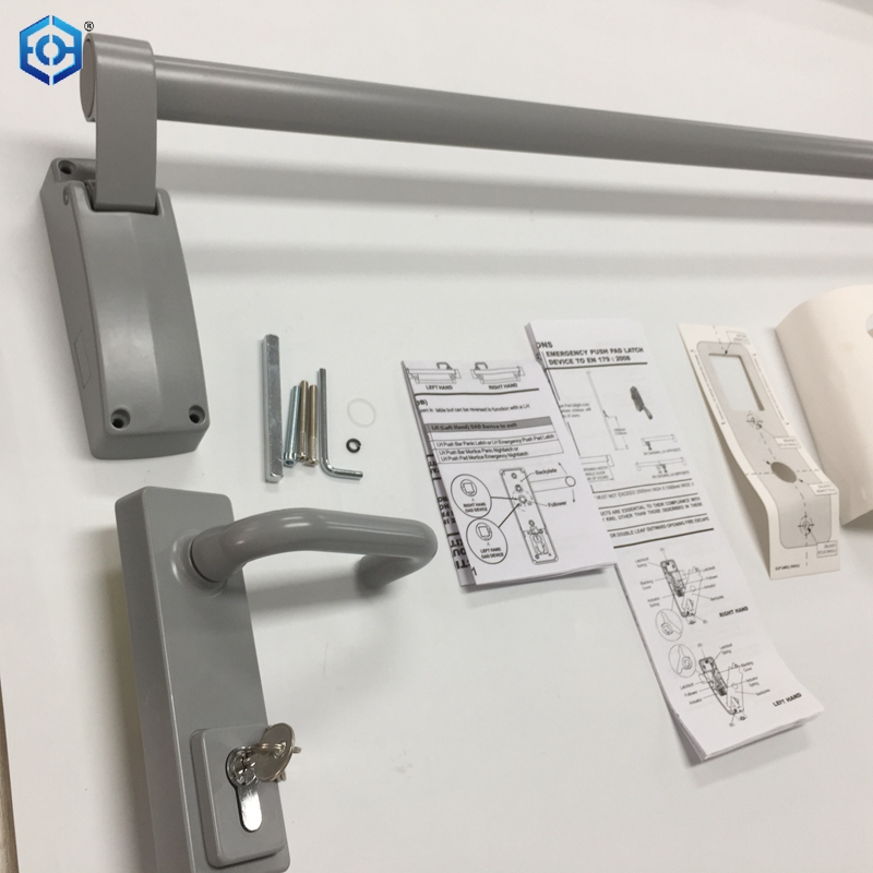 UL Panic Rated 36 In Wide Left Hand Reverse Cross Bar Panic Exit Device 