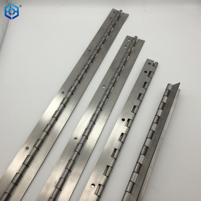 Heavy Duty Polished Stainless Steel Piano Hinges for Boats Cabinets Storage Box