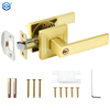 Zinc Alloy Heavy Duty Contemporary Design Door Lock Concealed Screws Installation Lever Handle Lock