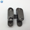 Modern 3D Adjustable Soft Closing Stainless Steel Gray Concealed Door Hinge for Wood Doors 100kg Capacity 180 Opening Angle 2mm
