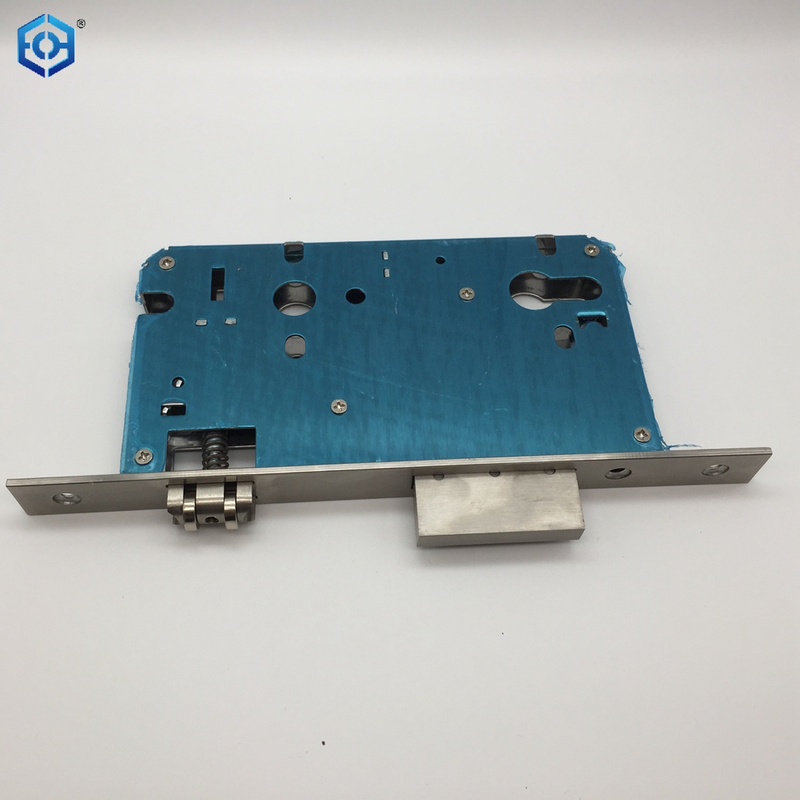 European Standard 7085 Heavy Duty Square Plated Roller Mortice Lock