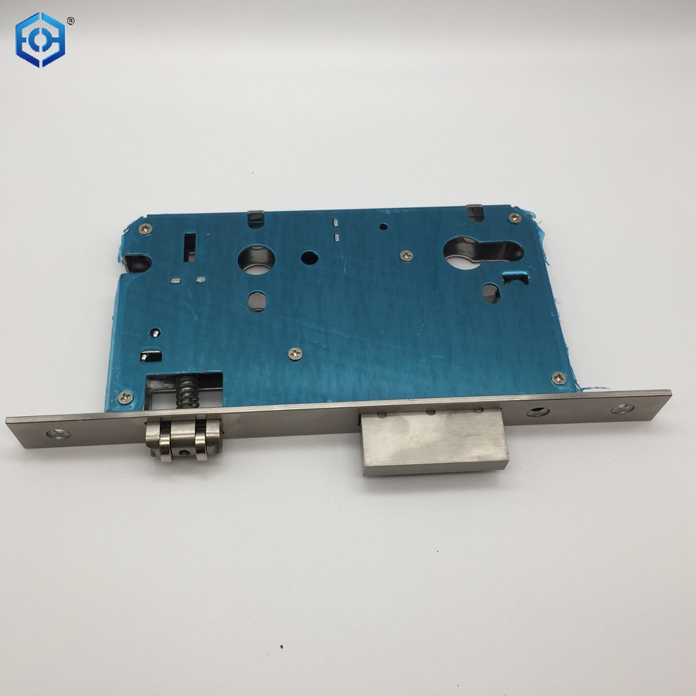 European Standard 7085 Heavy Duty Square Plated Roller Mortice Lock