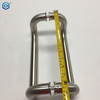 SSS Stainless Steel square large morder pocket door hardware rustic door pull handles