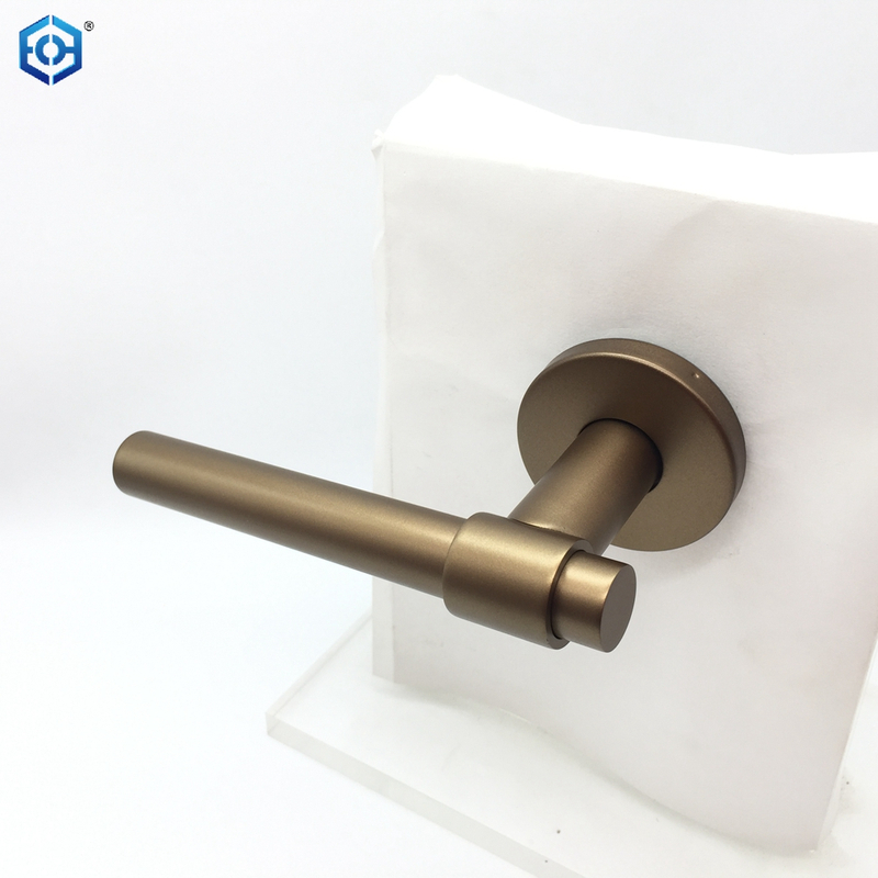 Special Finishes Modern Antique Bronze Stainless Steel Interior Door Lever Handle Lock Set