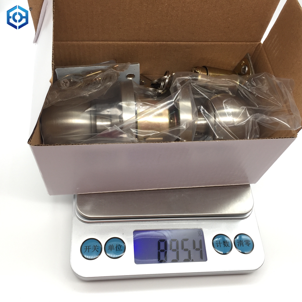 Stainless Steel Heavy Duty Commercial ANSI A156.2 Grade 2 Cylindrical Knob Lock