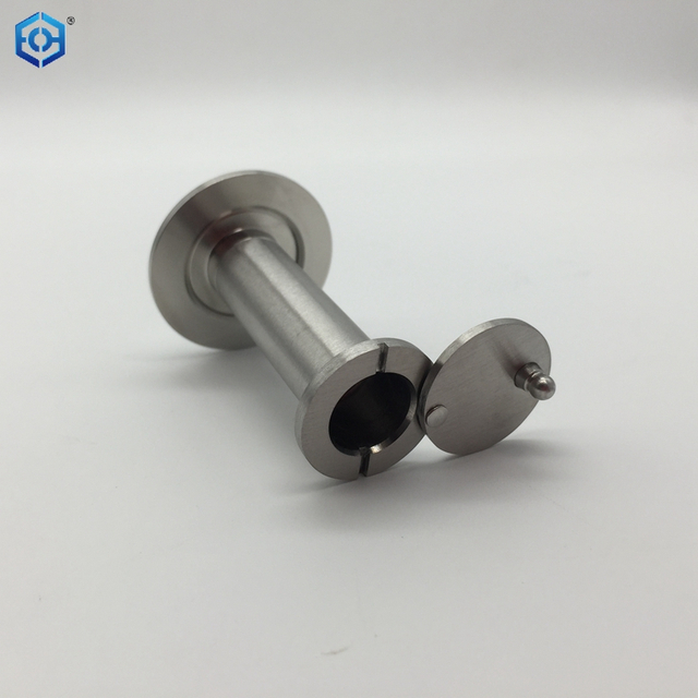 Stainless Steel Door Viewer with Heavy Duty Privacy Cover Door Peephole Replacement for Home Office Hotel
