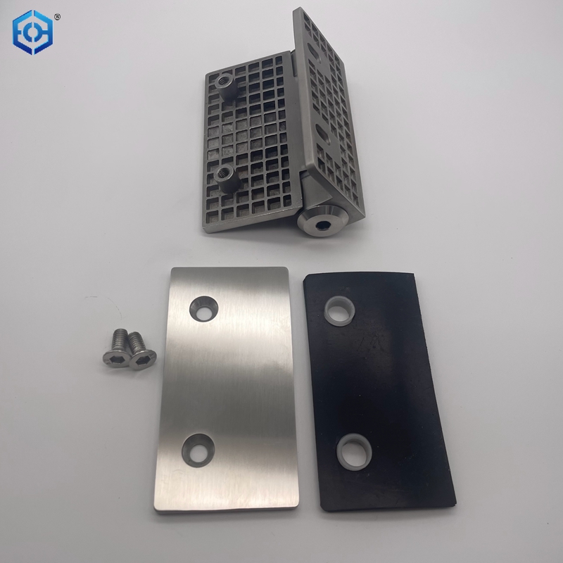 Stainless Steel 90 Degree Glass To Wall Hydraulic Hinge for Glass Pool Fencing 