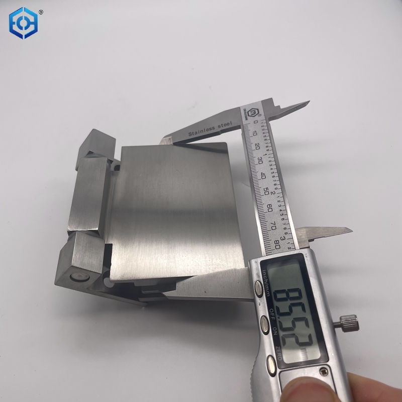 Frameless Folding Butt Flip Inclined One Side Durable Stainless Steel 90 Degree Glass Door Hinge 
