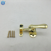 Golden Zinc Alloy Latch Lock Practical Clamp for Wooden Doors for Bathroom Kitchen And Toilet Doors