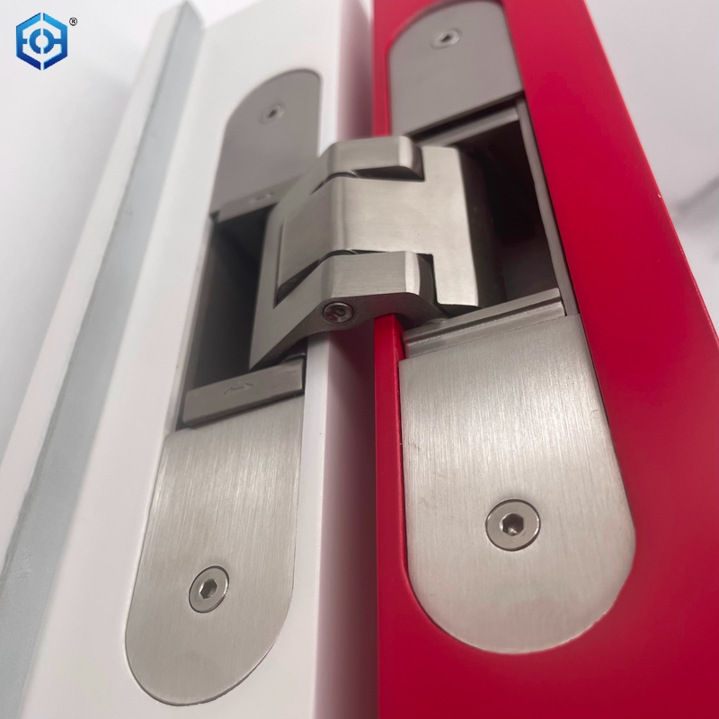 Stainless Steel Heavy Duty 3d Adjustable Concealed Hinges for 100kg Doors