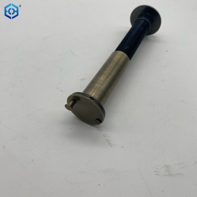 180 Degree Brass Long Door Peephole Door Viewer 16mm Dia 