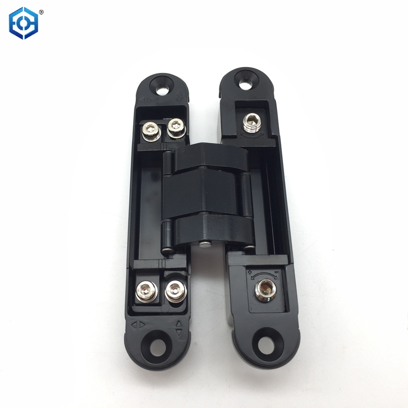 3D German Italy Style Invisible Adjustable Concealed Zinc Alloy Hidden Hinge for Wooden Swing Door 35kg