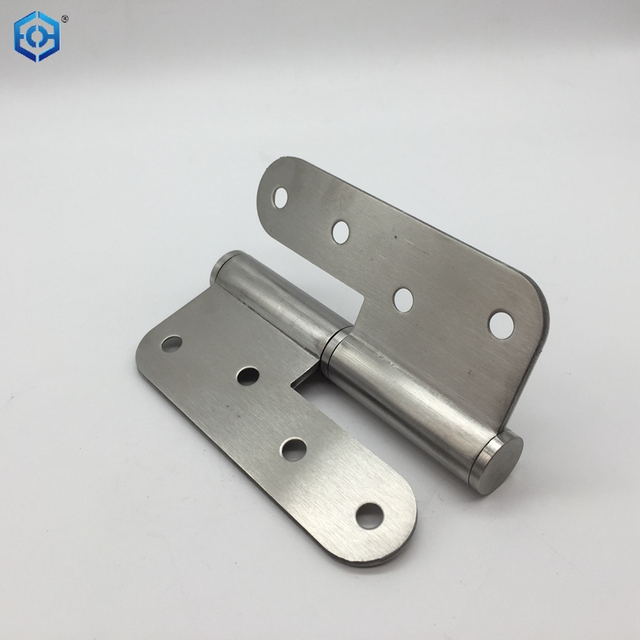 Door Hinges Stainless Steel Hinges 4 Inch Stainless Steel Rounded Detachable Hinge L Shaped Arc Hinge