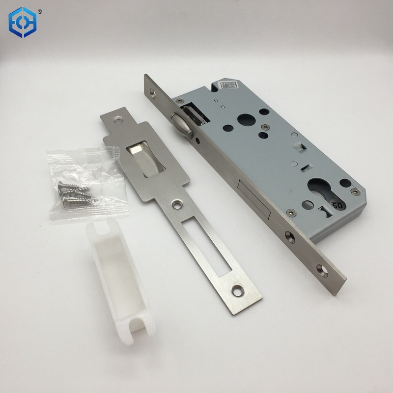 Silver Stainless Steel 4585 Roller Lock Body Roller Latch Mortise Lock 